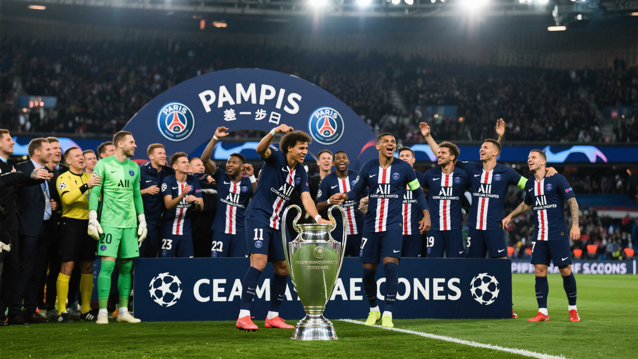 本赛季多队圆梦夺冠：巴黎加冕欧冠、热刺凯恩捧杯